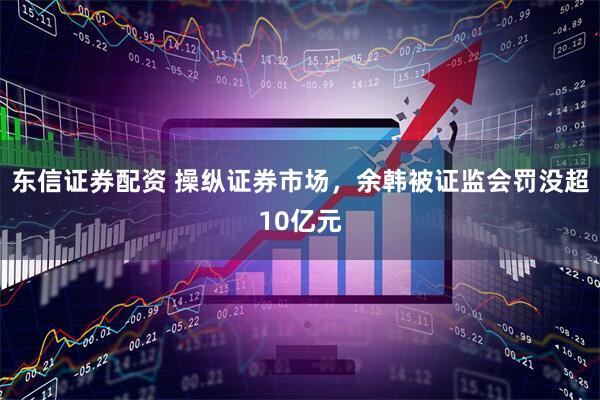 东信证券配资 操纵证券市场，余韩被证监会罚没超10亿元